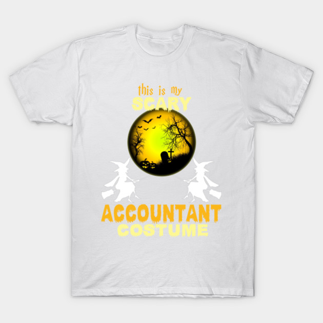 This Is My Scary Accountant Costume T-Shirt-TOZ